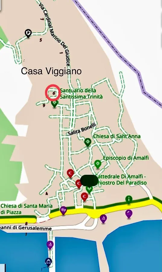 Appartamento Casa Viggiano Amalfi 0*,  Italia